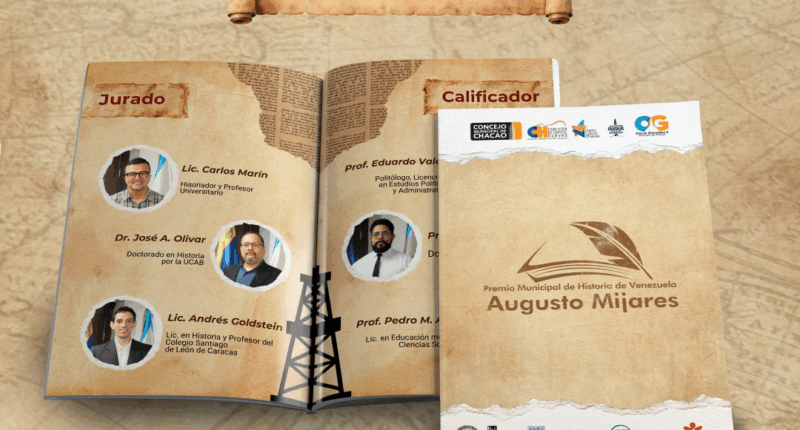 Disfruta el Premio Municipal de Historia de Venezuela “Augusto Mijares” 2026